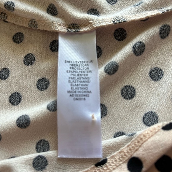 Adrianna Papell Light Pink and Black Relaxed Blouse with 3/4 sleeves - Picture 4 of 7